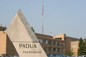 Padua Franciscan High School building in Parma, OH