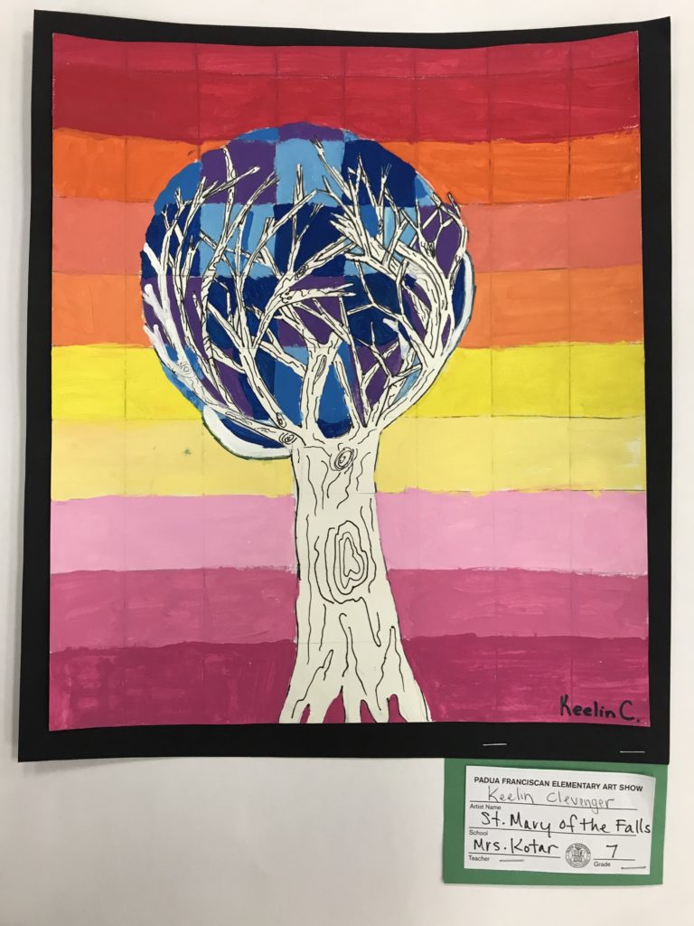 Elementary Art Show – 7th Grade 2020 - Padua Franciscan High School
