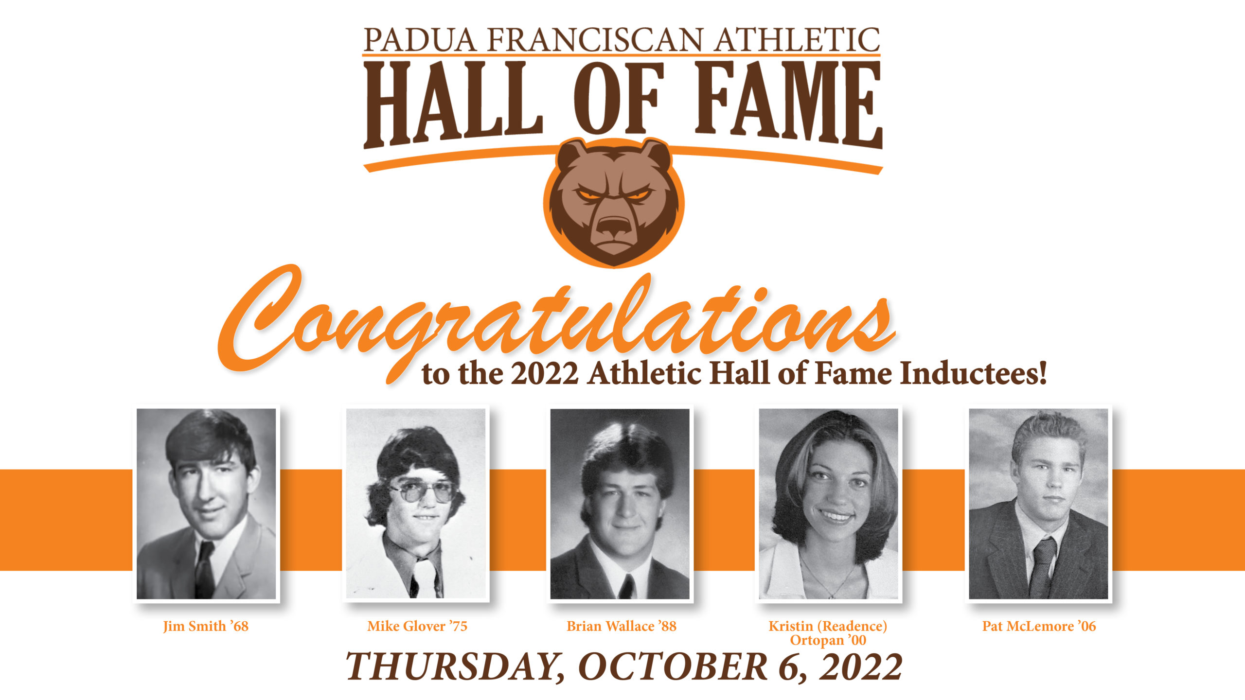 Padua Franciscan Athletic Hall of Fame inductees for 2022