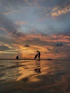 Emily Krayzel photograph "Sunset Surfin’"